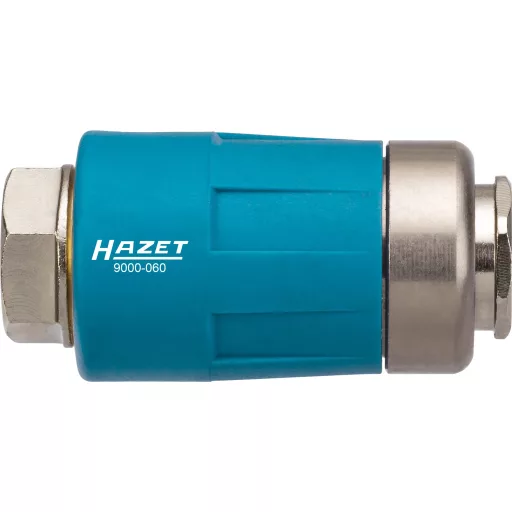 Sicherheits-Kupplung 9000-060, 1/4" (blau, für Druckluftschlauch)