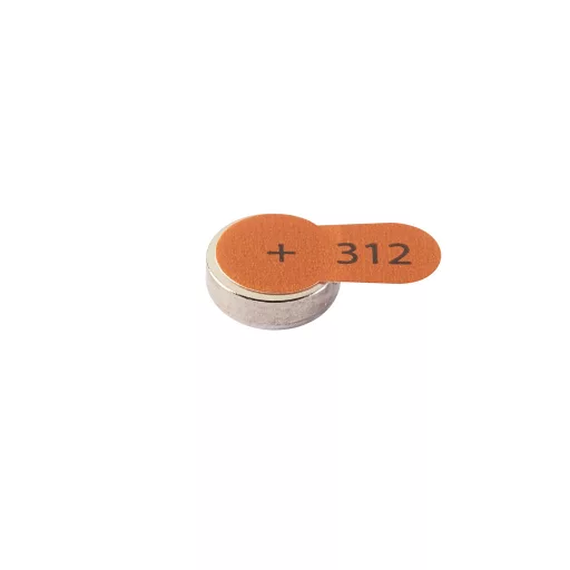 Intenso A312 Energy Hörgeraete Batterie 6er Blister - Batterie - 148 mAh Egyszer használatos elem 312 Cink-levegő