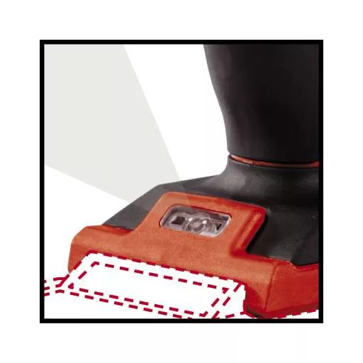 Einhell TE-CD 18/40 Li-Solo 1500 RPM Kulcsnélküli 1,1 kg Fekete, Vörös