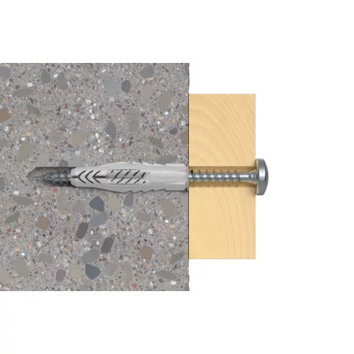 Fischer 94721 horgonycsavar és tipli 100 db Csavar és tipli készlet 30 mm