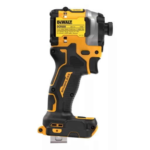 DeWALT DCF850NT 3250 RPM Fekete, Sárga