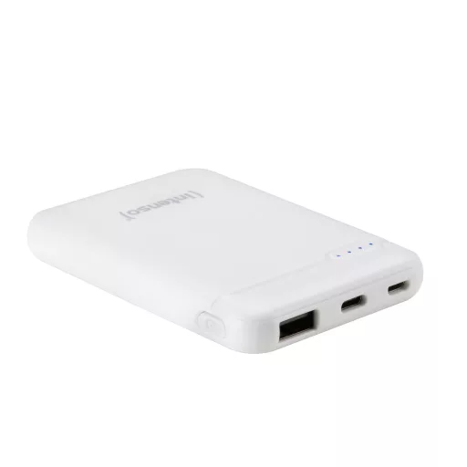 Intenso 7313522 külső akkumulátor Lítium-polimer (LiPo) 5000 mAh Fehér