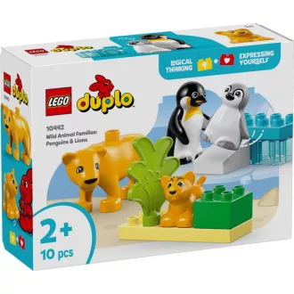 DUPLO 10442 Wild Animal Families: Penguins & Lions