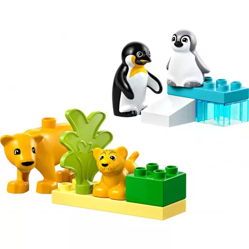 DUPLO 10442 Wild Animal Families: Penguins & Lions