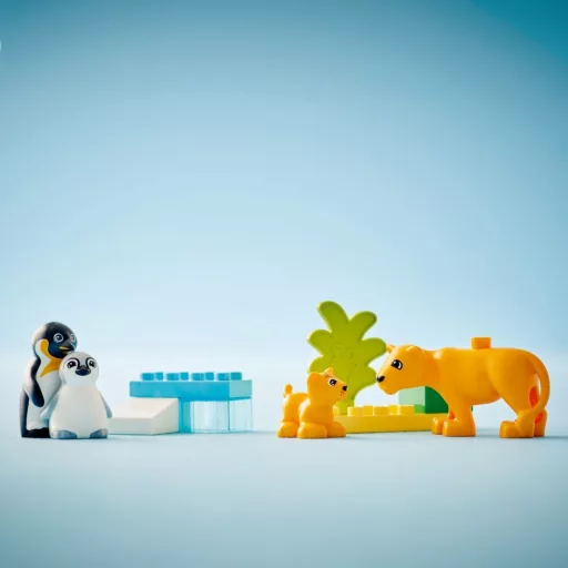DUPLO 10442 Wild Animal Families: Penguins & Lions