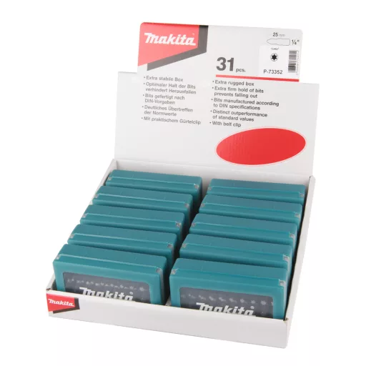 Makita P-73352 csavarhúzó bit 30 db