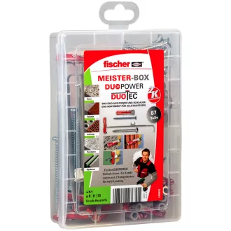   Fischer 540093 horgonycsavar és tipli 45 db Csavar és tipli készlet
