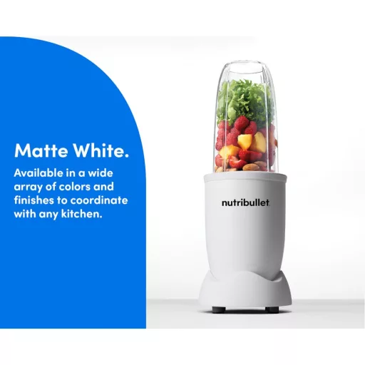 NutriBullet Pro 900 0,9 L Sport turmixgép 900 W Fehér