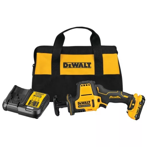 DeWALT DCS312D2-QW szablyafűrész 2800 spm Fekete, Sárga