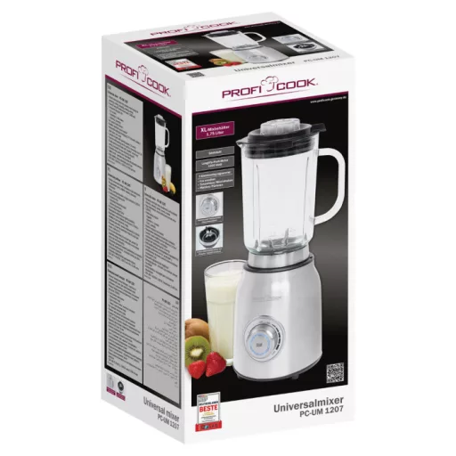 ProfiCook 501207 mixer Álló mixer 1200 W Rozsdamentes acél