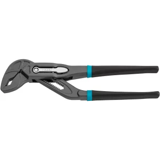   Universal- / Wasserpumpenzange 760-18, Rohr- / Wasserpumpen-Zange (schwarz/blau, 180mm, Schnellverstellung Tipp-/Step)