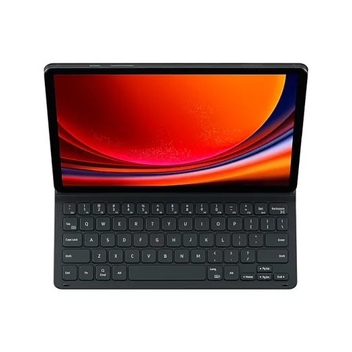 Samsung EF-DX710BBGGDE billentyűzet mobil eszközhöz QWERTZ Német Pogo Pin Fekete
