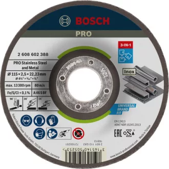 Bosch 2 608 602 388 sarokcsiszoló tartozék Vágótárcsa