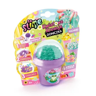 Creative set So Slime flowers Sunflower purple pot