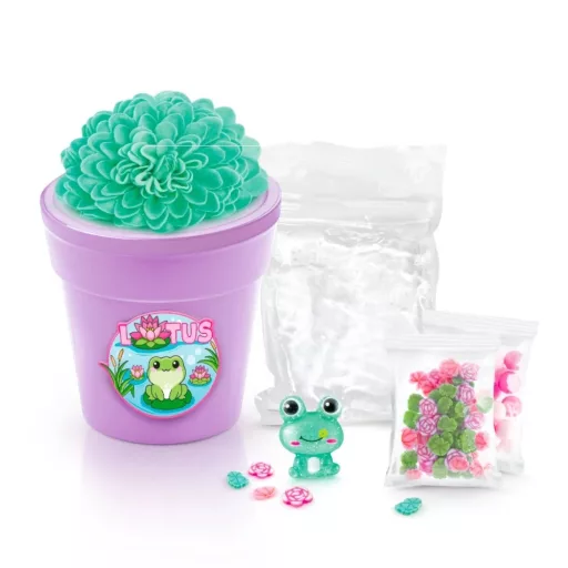 Creative set So Slime flowers Sunflower purple pot