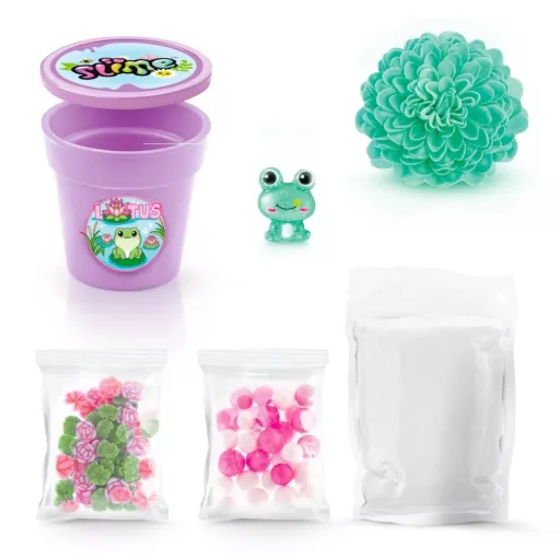 Creative set So Slime flowers Sunflower purple pot