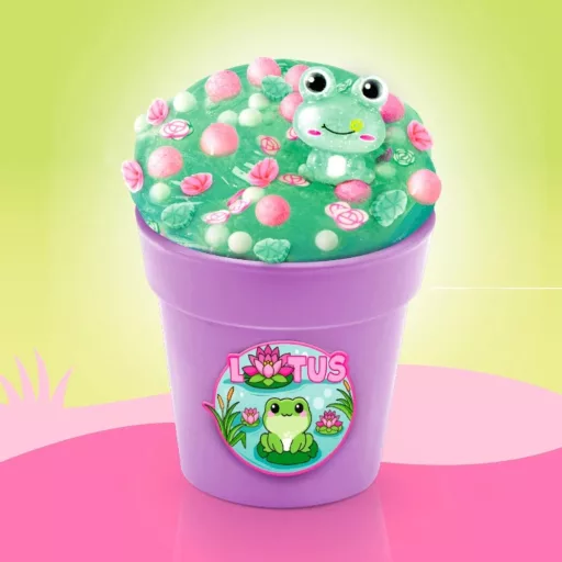 Creative set So Slime flowers Sunflower purple pot