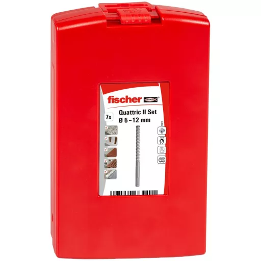 Fischer 553210 fúrószár Fúró készlet 7 db