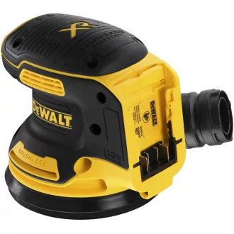   DeWALT DCW210NT-XJ hordozható csiszoló Excentercsiszoló 12000 RPM Fekete, Sárga