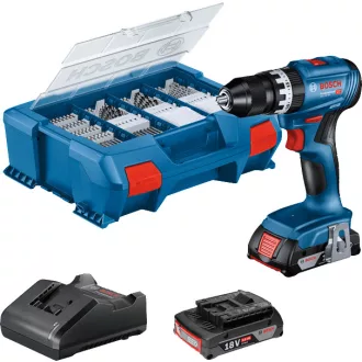 Bosch GSB 18V-45 1900 RPM Fekete, Kék