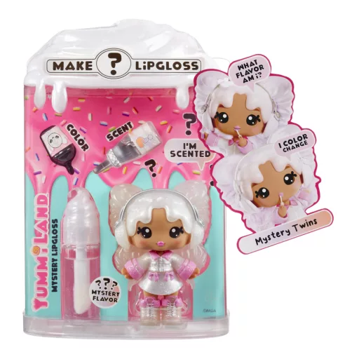MGA Entertainment Yummiland Lip Gloss Doll Series 2- Mystery Chase 2 (Neopolitan/Avery Ice Cream)