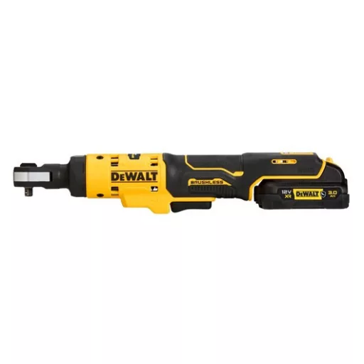 DeWALT DCF504L1G-QW motoros csavarkulcs 1/4" 250 RPM 54 Nm Fekete, Sárga 12 V