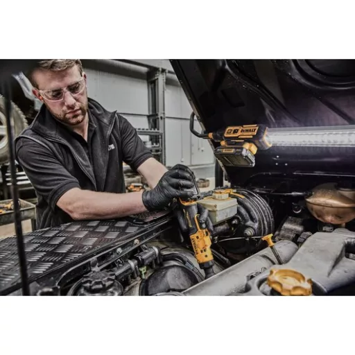 DeWALT DCF504L1G-QW motoros csavarkulcs 1/4" 250 RPM 54 Nm Fekete, Sárga 12 V