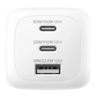   Belkin WCH016hqWH Univerzális Fehér Váltakozó áram Gyorstöltés Beltéri