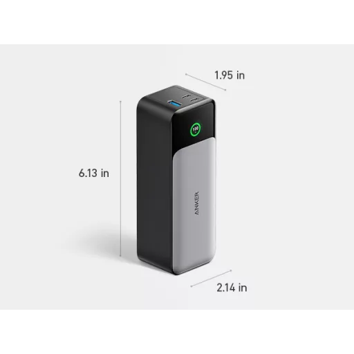 Anker 737 24000 mAh Fekete, Ezüst