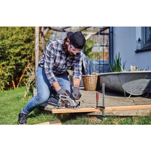 Einhell 4331210 hordozható körfűrész 19 cm Fekete, Vörös 3800 RPM