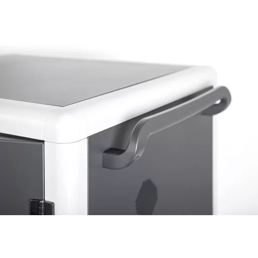 Digitus DN-45006 tároló/töltő kocsi és szekrény mobileszközökhöz Tárolószekrény mobileszközökhöz Fekete