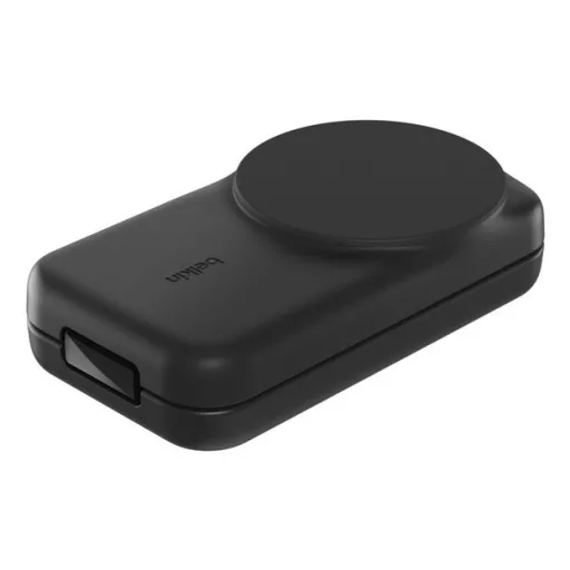 Belkin Qi2 Fitness tracker, Fejhallgató, Okostelefon, Okosóra Fekete USB Vezeték nélkül tölthető Gyorstöltés Beltéri