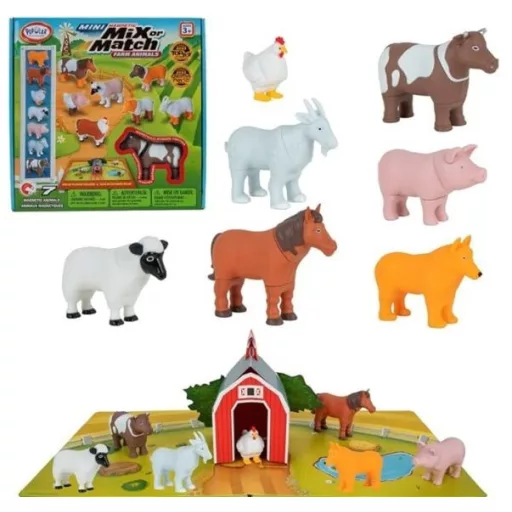 Zestaw Malblo Magnetic Mini Zwierzęta z gospodarstwa