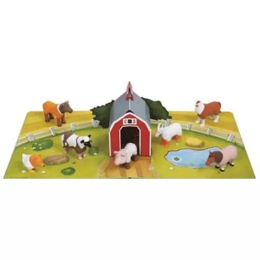 Zestaw Malblo Magnetic Mini Zwierzęta z gospodarstwa
