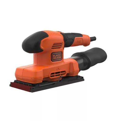 Black & Decker BEW220 Orbitális csiszoló 14000 RPM Fekete, Narancssárga