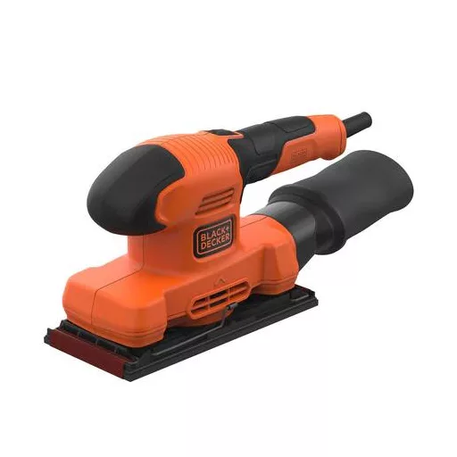 Black & Decker BEW220 Orbitális csiszoló 14000 RPM Fekete, Narancssárga