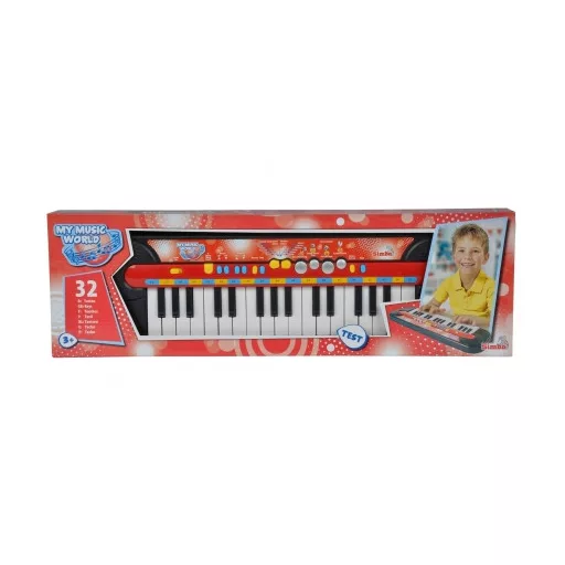 Simba Toys 106833149 MIDI billentyűzet 32 kulcsok Többszínű