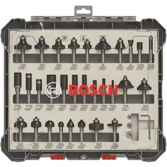 Bosch 2 607 017 475 marófej Felsőmaró készlet 30 db