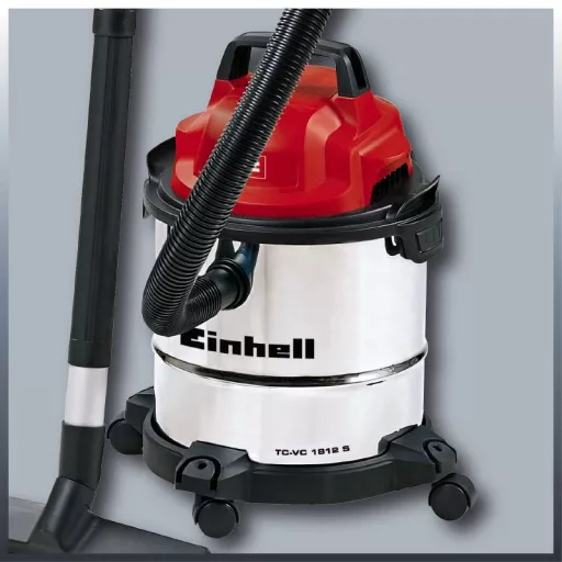 Einhell TC-VC 1812 S 12 L Henger alakú vákuum Száraz és nedves 1250 W