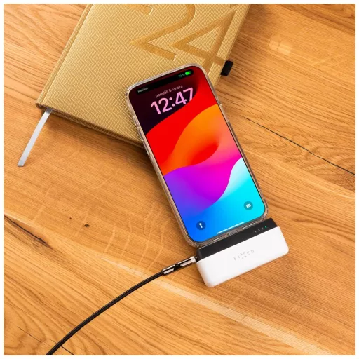 FIXED Zen 5 Plug-in PD 20W 5000mAh PowerBank fehér