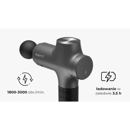 Havit MG1503 masszírozó Univerzális Fekete