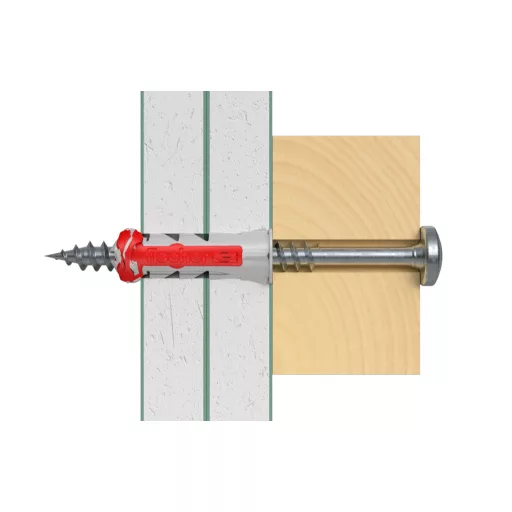 Fischer 535464 horgonycsavar és tipli 50 db Csavar és tipli készlet 40 mm