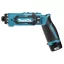Makita DF012DSE motoros csavarhúzó és ütvecsavarozó 650, 200 Fekete, Kék