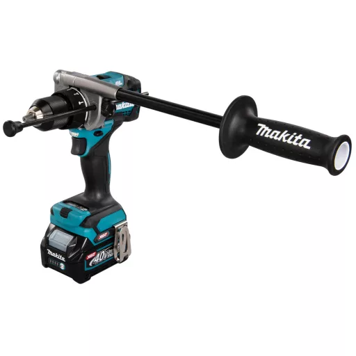 Makita HP001GD201 fúrógép 2600 RPM Kulcsnélküli 2,7 kg Fekete, Türkizkék