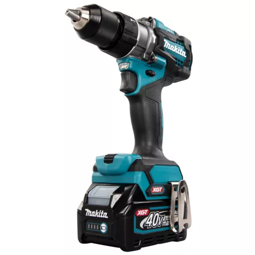 Makita HP001GD201 fúrógép 2600 RPM Kulcsnélküli 2,7 kg Fekete, Türkizkék