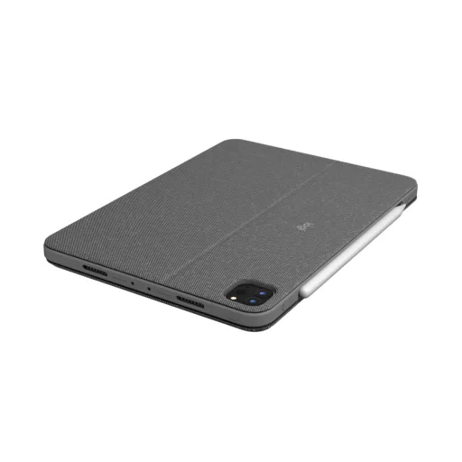 Logitech 920-010142 billentyűzet mobil eszközhöz QWERTZ Német Smart Connector Szürke