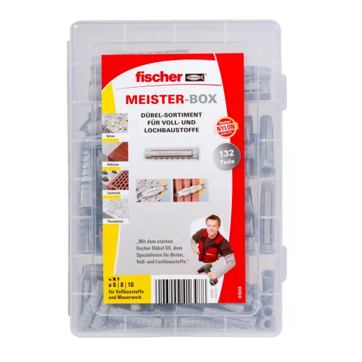 Fischer 41648 horgonycsavar és tipli 132 db Bővítő kapcsolathely