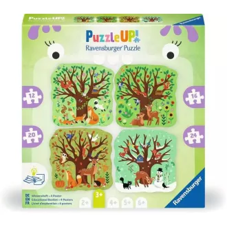 Ravensburger 12.004.002 kirakós játék 12 db Állatok