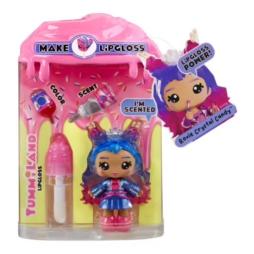 MGA Entertainment Yummiland Lip Gloss Doll Series 2- Rock Candy (Roxie Crystal Candy)