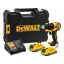 DeWALT DCD708D2T-QW motoros csavarhúzó és ütvecsavarozó 1650 RPM Fekete, Sárga